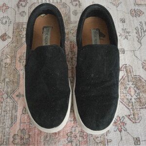 Steve Madden Black Suede Sneakers